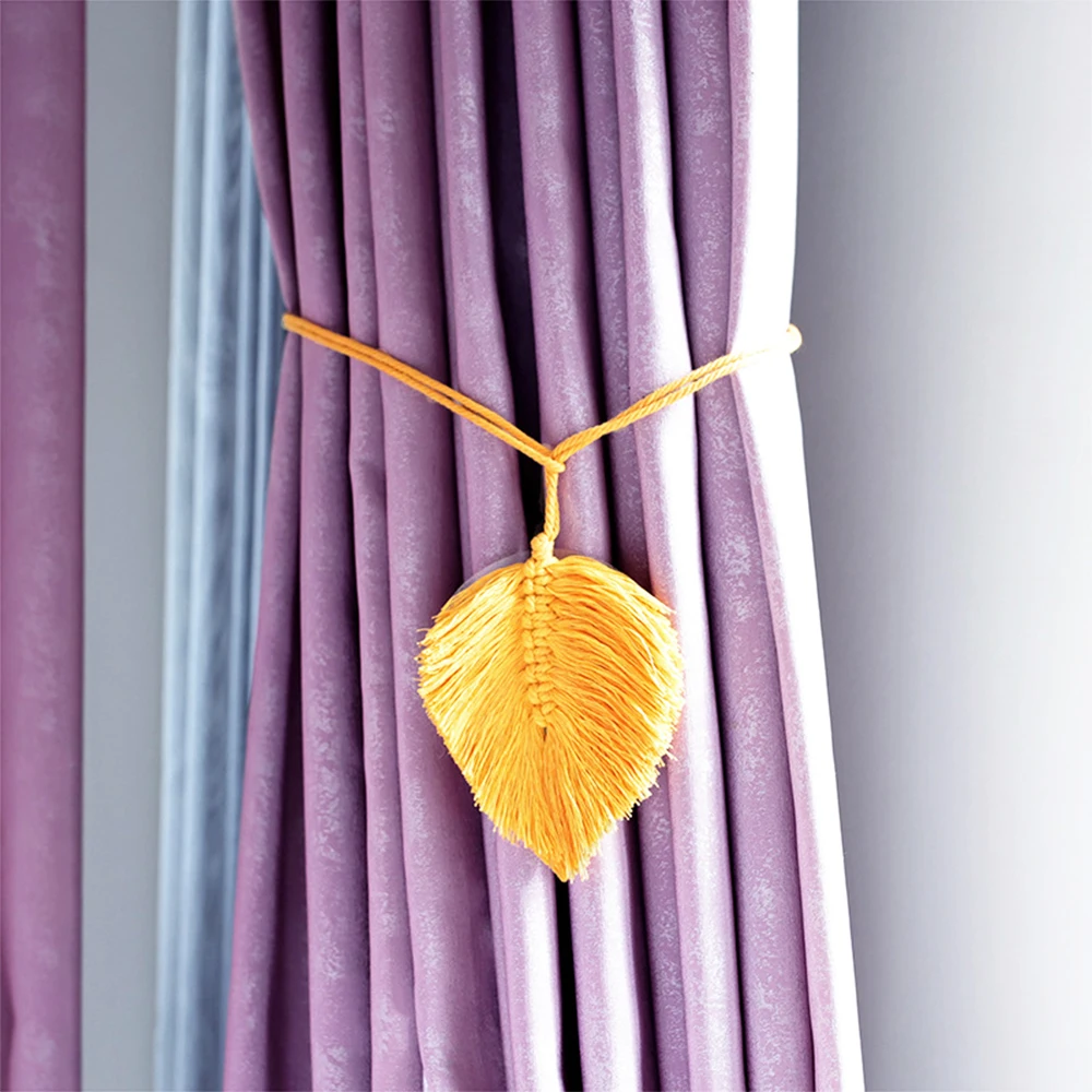 Новые богемные украшения для дома драпировка завязки штор ручной работы