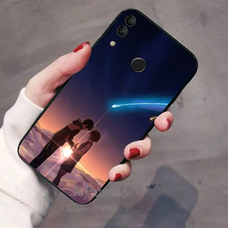 

Anime Your Name Phone Case For Huawei Honor view 7a5.45inch 7c5.7inch 8x 8a 8c 9 9x 10 20 10i 20i lite pro