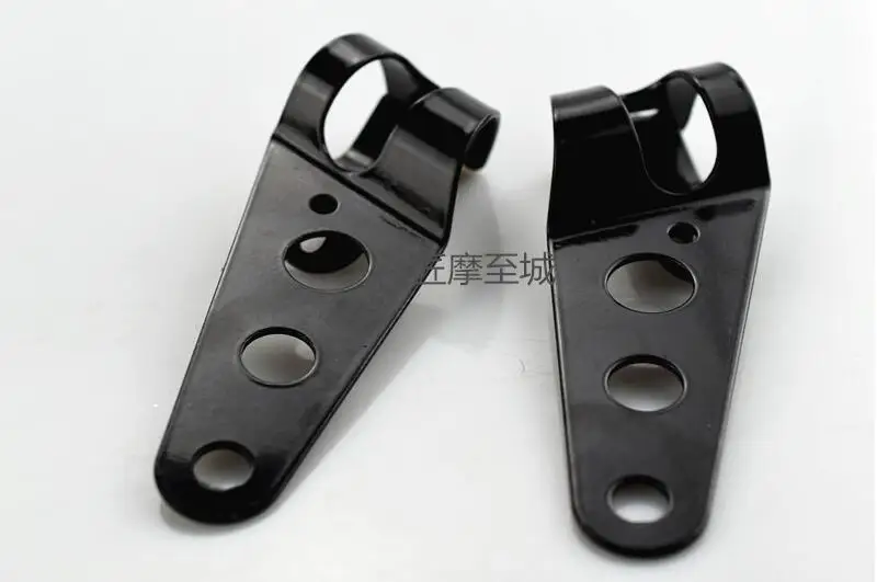 Partol 31-51 мм кронштейн для крепления фар мотоцикла черный/серебристый держатель