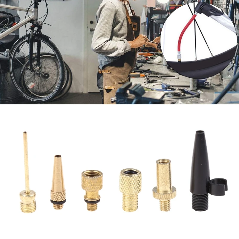 

Адаптеры для шин велосипеда, адаптер Presta, аксессуары для велосипедного насоса, подходят для стандартного насоса или воздушного компрессора