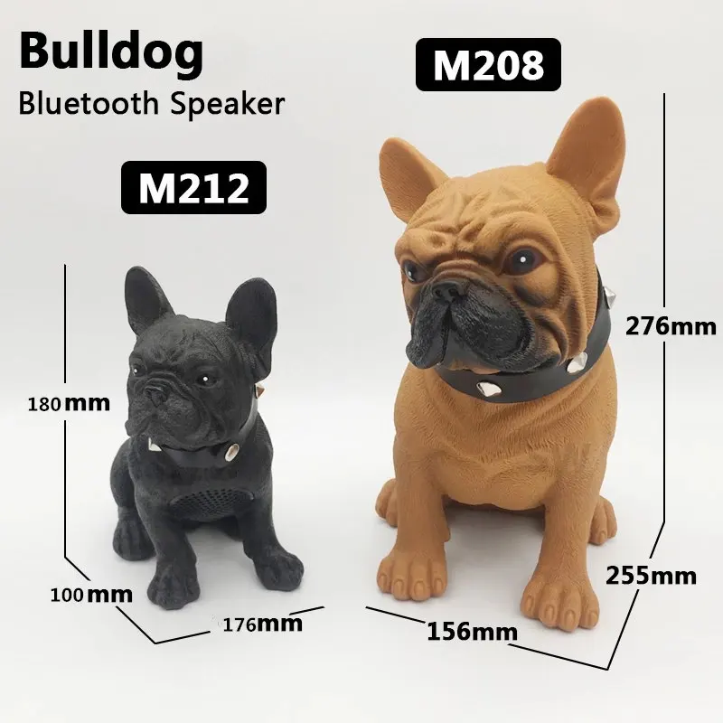 Bluetooth Колонка Bulldog переносная Беспроводная колонка для компьютера 3D стерео супер