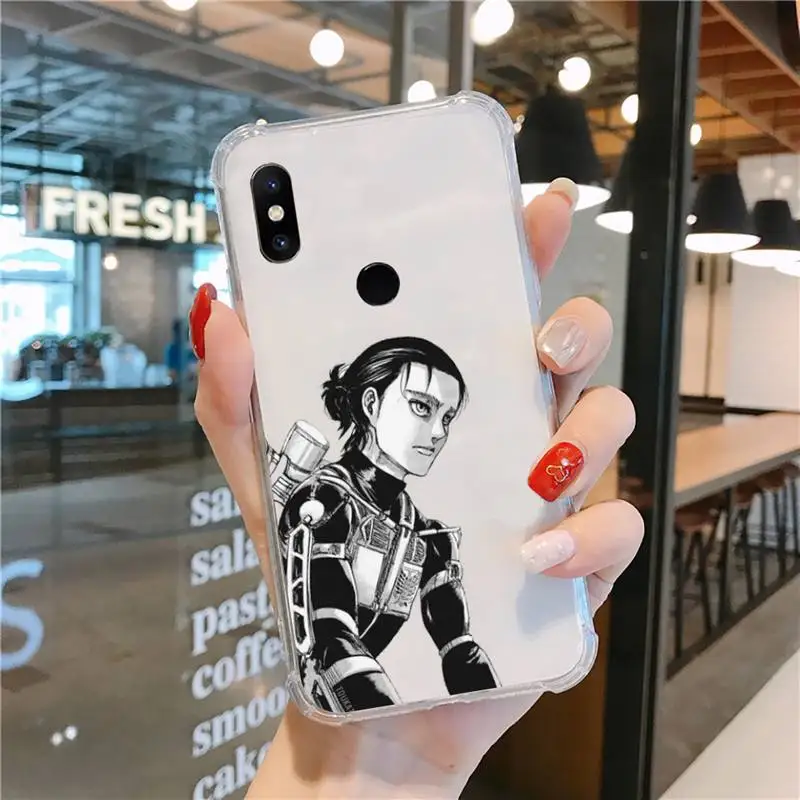Чехол для Xiaomi redmi note 5 7 8 9 10 11 t S A lite pro с аниме атака на Титанов | Мобильные телефоны
