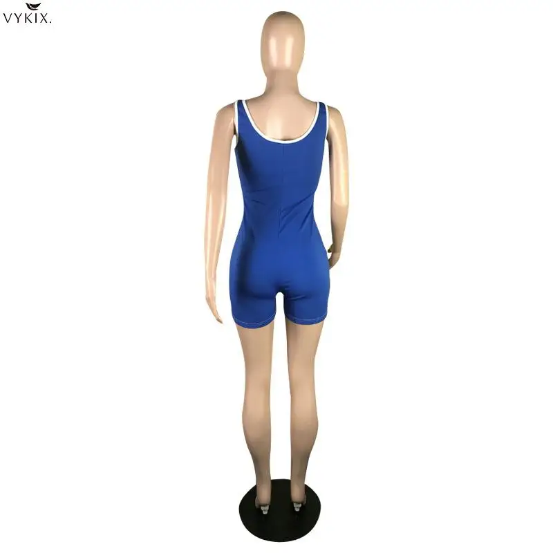 

Women Moto Biker Color Lips Bodysuits Bodycon Sleeveless Jumpsuits Sexy Sleeveless One Piece Overalls Rompers Clubwear Playsuits