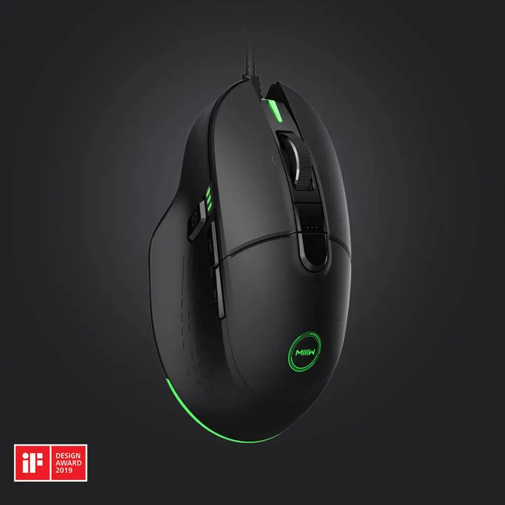 Xiaomi Miiiw 700G Проводная игровая мышь USB 6 программируемых кнопок 7200 dpi цветная RGB с подсветкой компьютерная игровая мышь для геймера