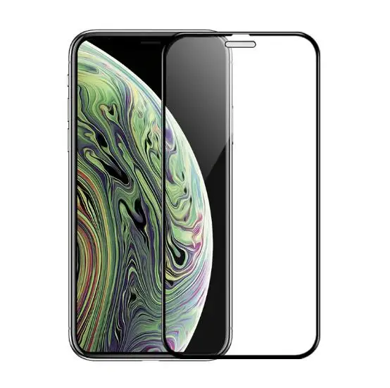 Высококачественное закаленное стекло 9D с полным покрытием 100 шт. для XS MAX XR 6 7 8 11pro