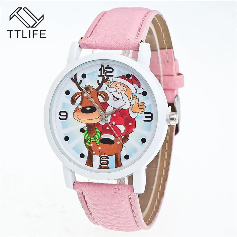 TTLIFE новые рождественские украшения с узором для пожилых людей кожаный ремешок