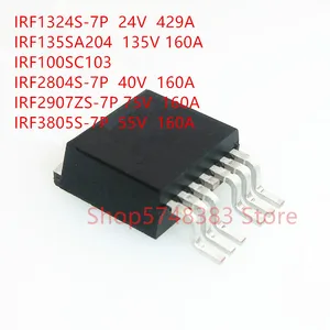 10PCS/LOT IRF1324S-7P IRF135SA204 IRF100SC103 IRF2804S-7P IRF2907ZS-7P IRF3805S-7P TO263-7
