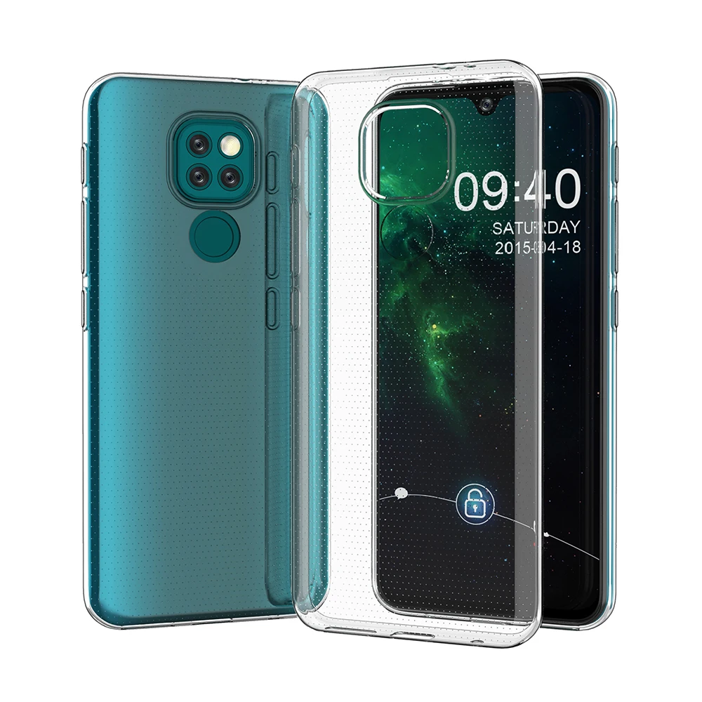 high quality clear phone case for motorola moto e7 plus power 5g camera protective soft transparent back cover motoe7 funda capa free global shipping