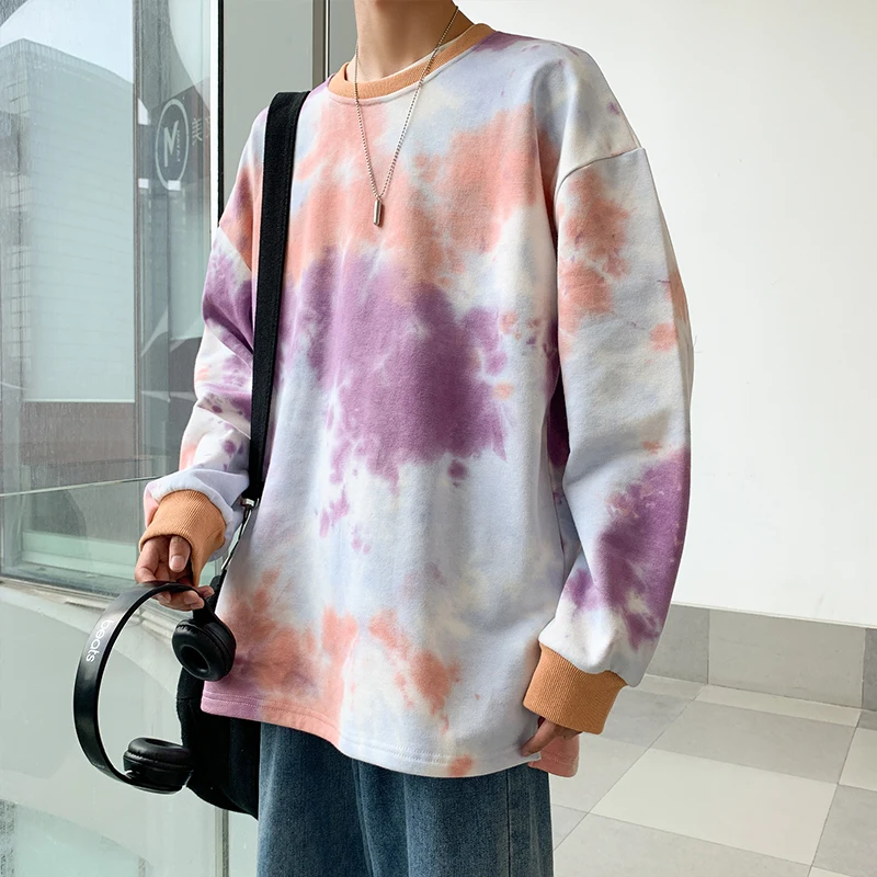 Осенние толстовки Мужская модная повседневная хлопковая толстовка с принтом