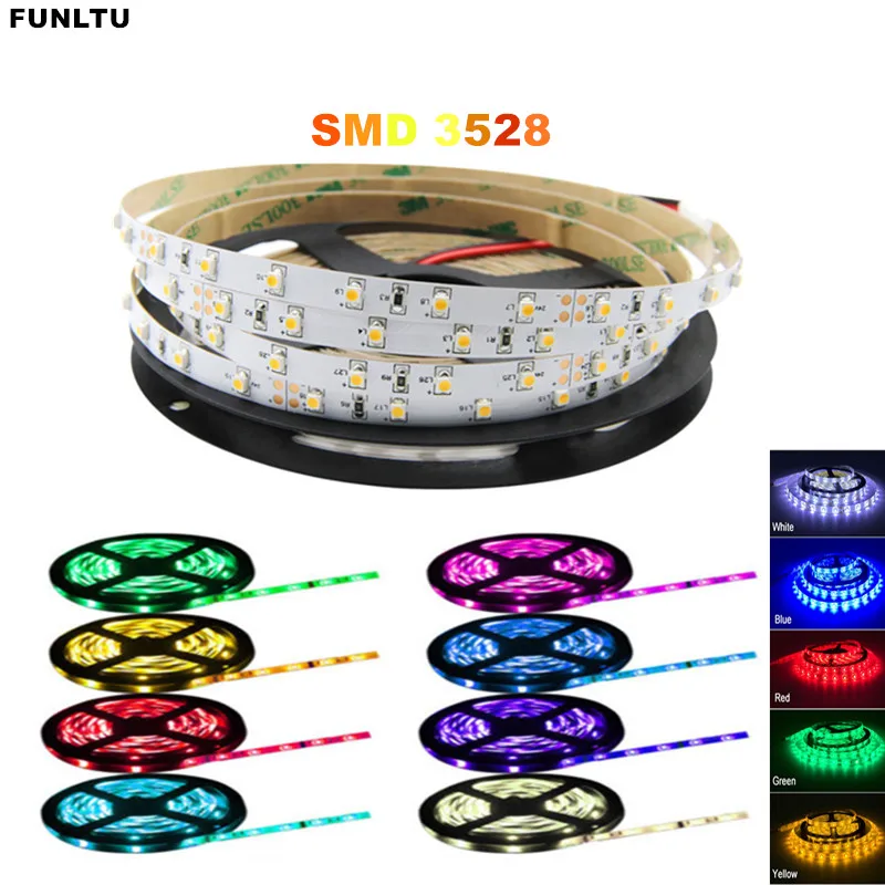 

RGB-ламсветильник SMD3528 гибкая светодиодная ленсветильник для украшения отелей, клубов, лестниц, автомобилей и самолетов