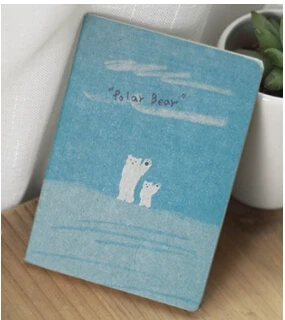Bear Kawaii Mini 12,4*9 см старый рисунок милые блокноты для письма 8 видов ежедневник Канцтовары офисный школьный принадлежности - Цвет: Bear