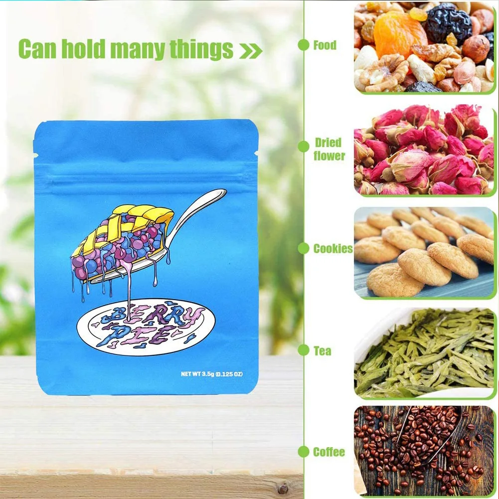 25 шт. Новый куки Калифорния Mylar Resealable Упаковка Сумка Многоразового стойкой сумки