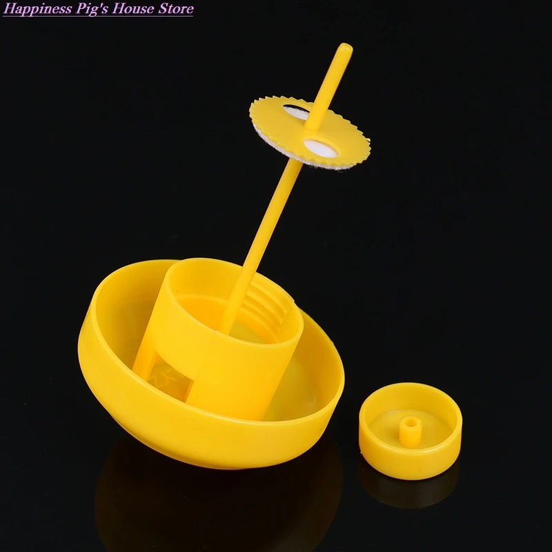 

Practical Fruit Fly Trap Killer Plastic Drosophila Trap Fly Catcher With Attractant Orchard Vegetable Pest Control Garden Insect