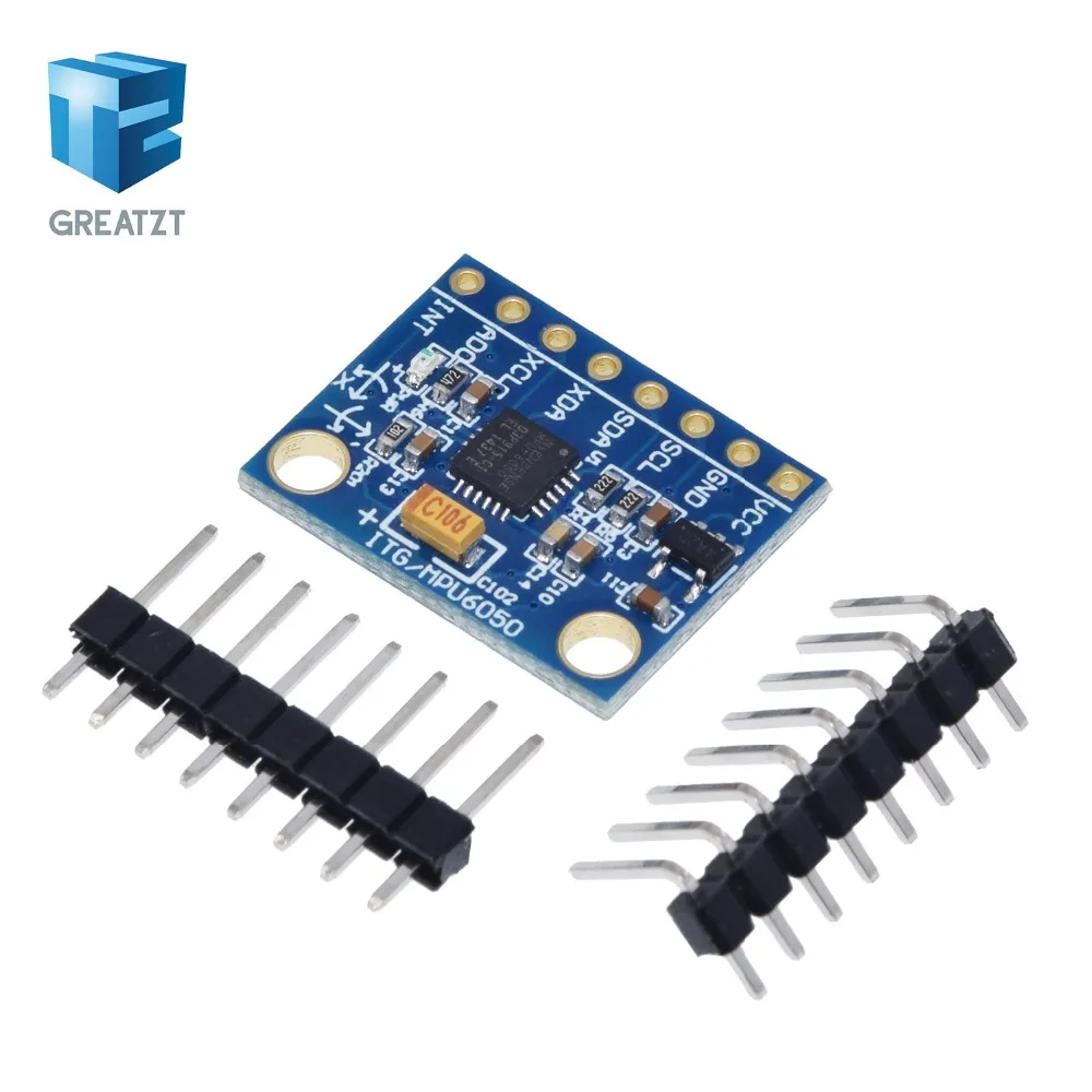 GY-521 MPU-6050 MPU6050 Модуль 3 оси аналоговый гироскоп Датчики+ 3 оси акселерометр модуль