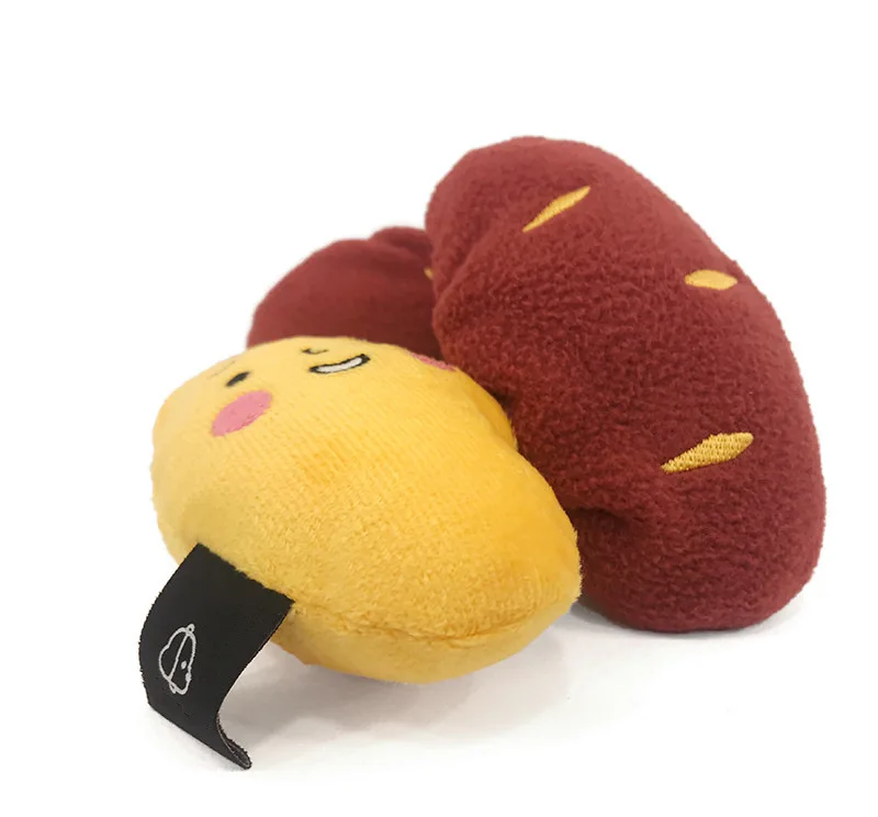 

Милая игрушка для сладкого картофеля со скрытой едой, подходит для собак