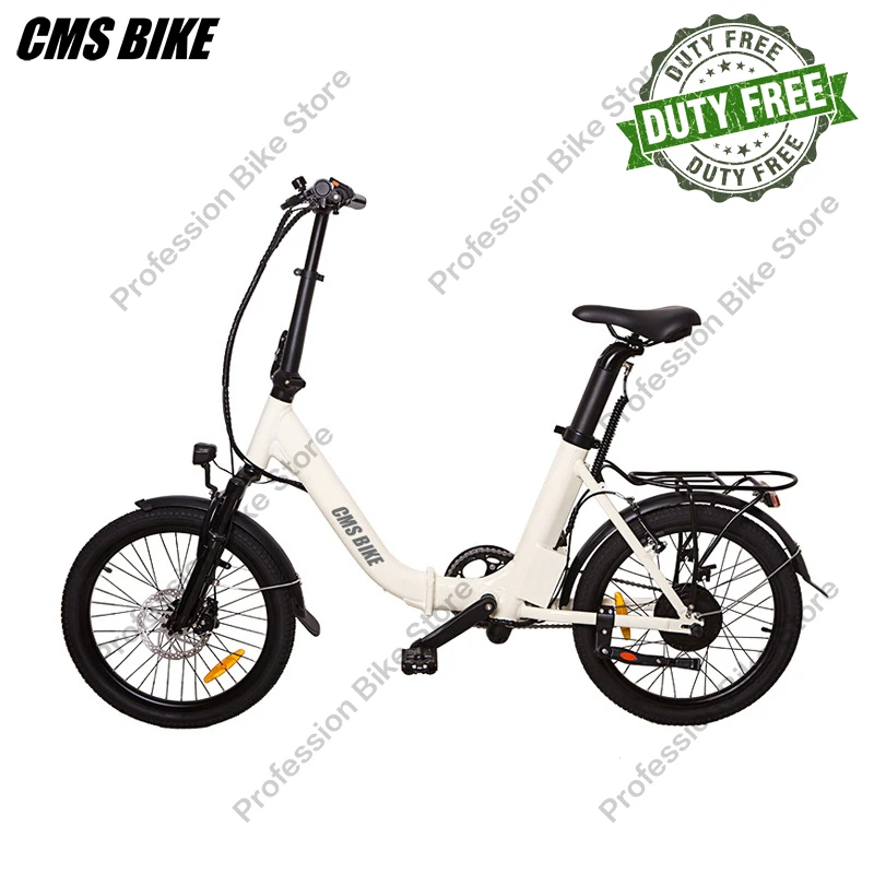 

Складной электровелосипед CMSBIKE, для взрослых, 250 Вт, 36 В, 7 Ач, колеса 20 дюймов, электрический велосипед, горный электромобиль