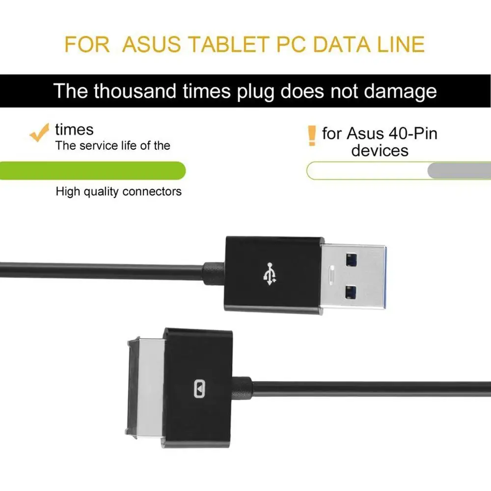 Лидер продаж USB зарядное устройство для планшетов TF101 TF201 длиной 1 м 3 фута слайдер