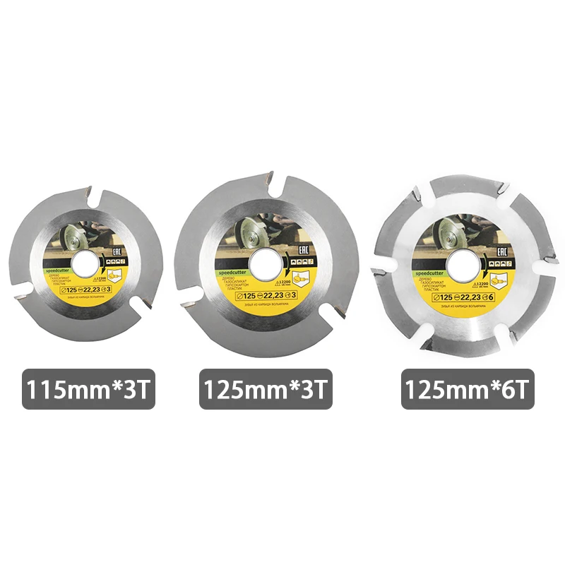 Режущий диск для дерева резьба Мультитул лезвия 125 мм циркулярные пилы 3T режущий