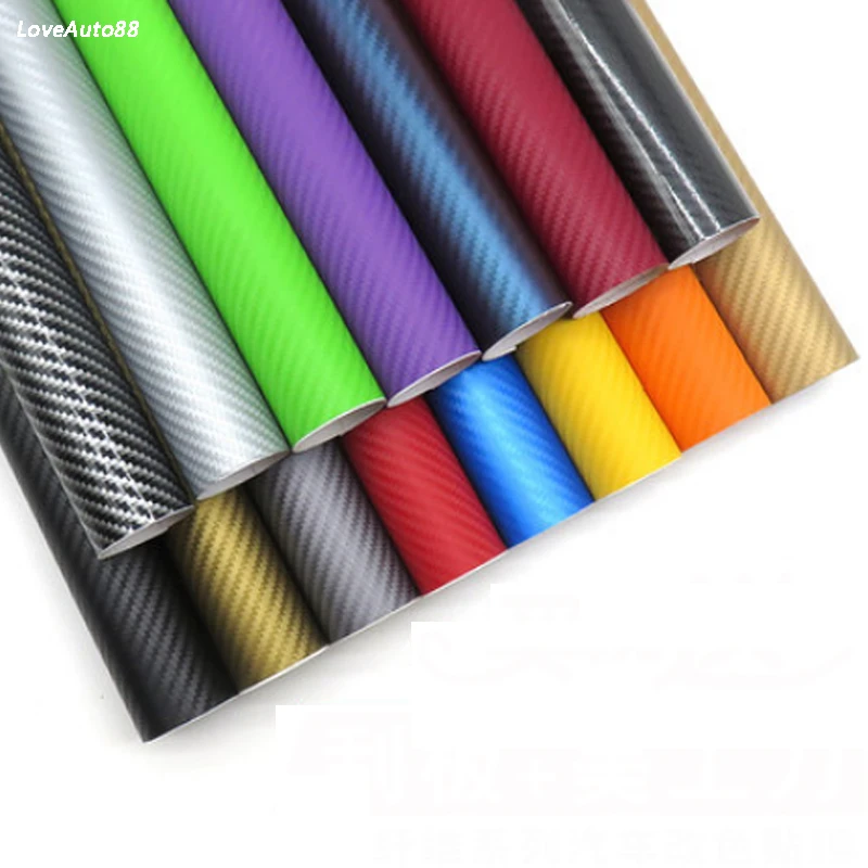 3D 5D углеродного волокна виниловая пленка водонепроницаемые автомобильные