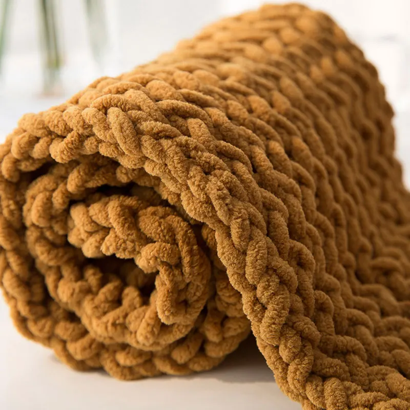 100 г кроше хлопчатобумажная пряжа Толстая шерстяная трикотажная для зимних