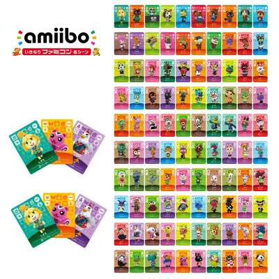 

Animal Croxxing Card NO.031~060 Work For NS NFC Ntag215 Chip Games Series 1 New Horizons Hot Villager