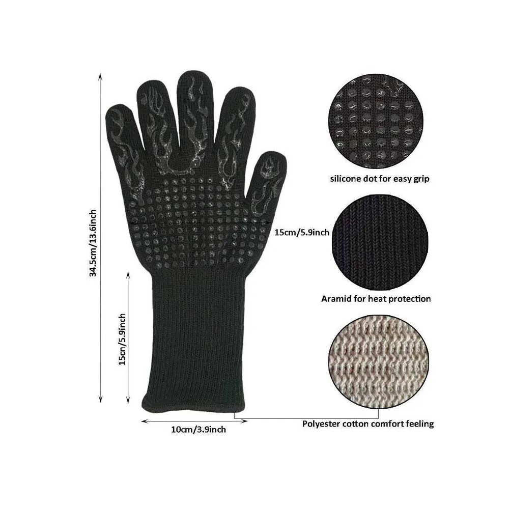 1 шт. Прихватки для выпечки перчатки барбекю домашние силиконовые