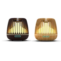 500ml aroma essential oil diffuser ultrasonic air humidifier wood grain 7 color changing led lights cool mist for home
