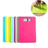 kitchen plastic vegetable fruits bread cutting board outdoor camping food cutting board non slip kitchen chopping blocks