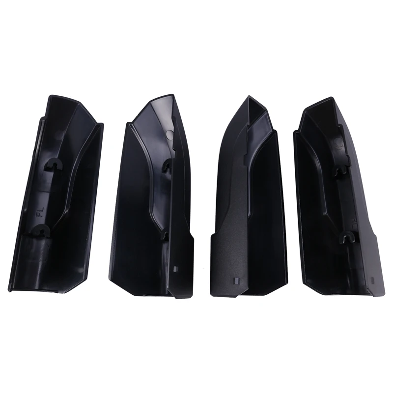 4 шт./компл. черный корпус багажника на крышу автомобиля из АБС пластика для