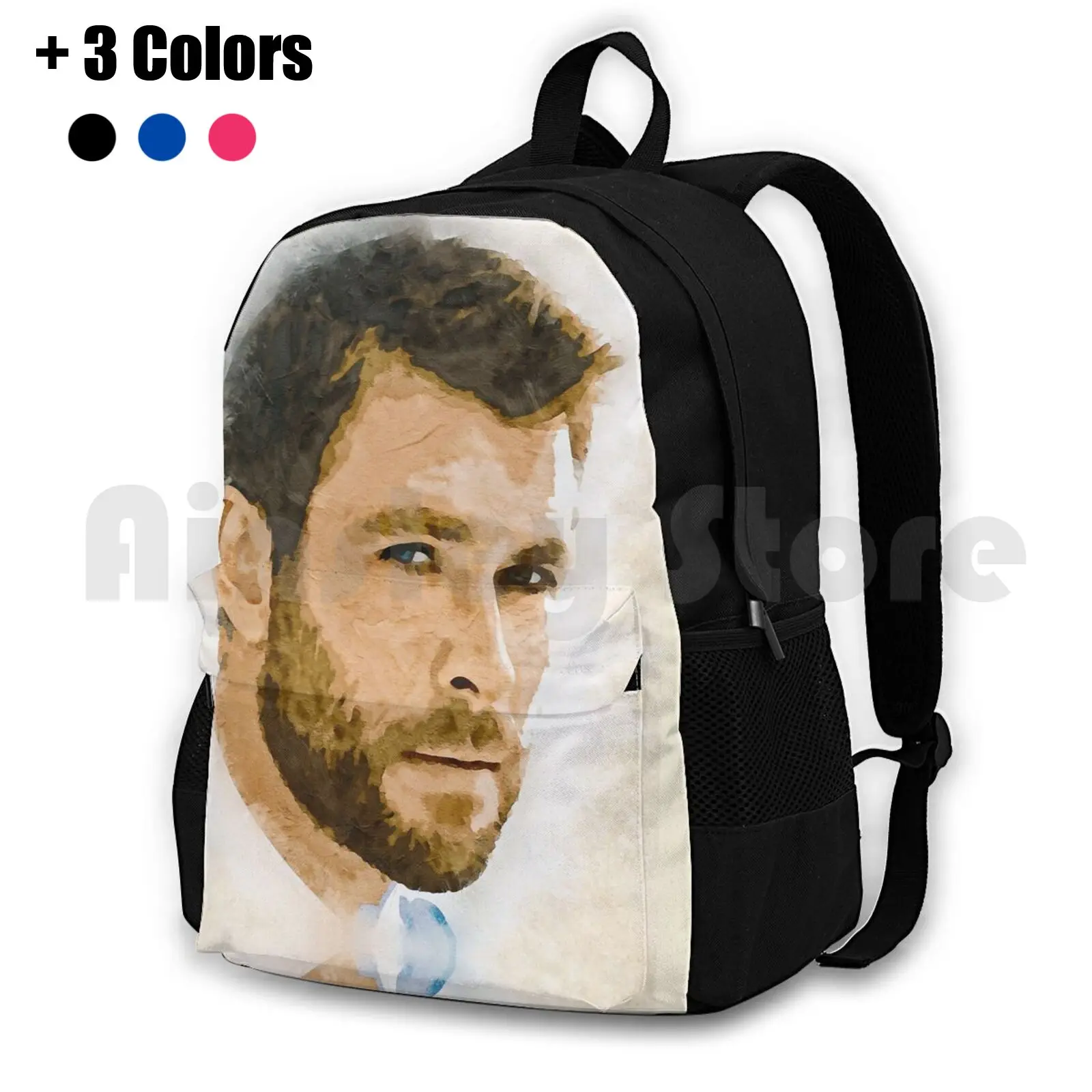 

A Tribute To Chris Hemsworth Outdoor Hiking Backpack Riding Climbing Sports Bag Movies Video Movie Film Films Videos Actor