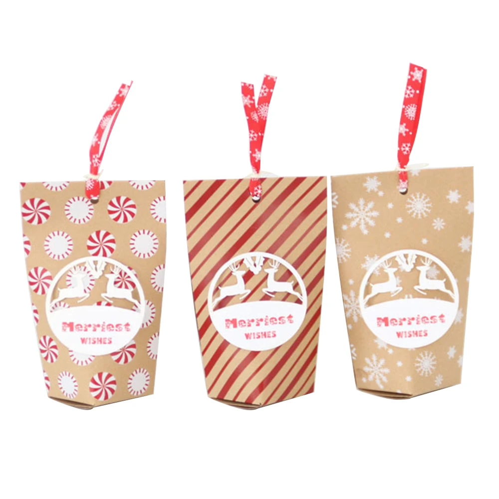 24 шт. рождественские сумки|Подарочные сумки и упаковка| |