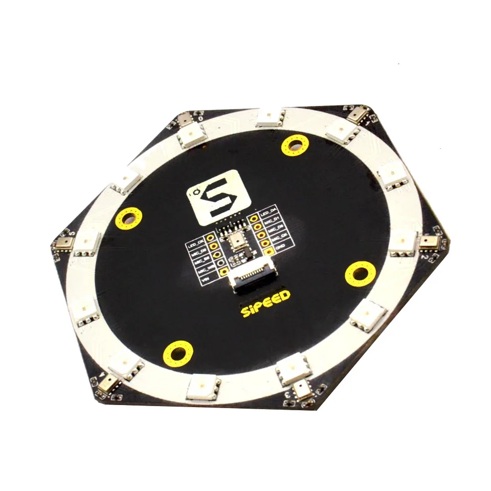 Sipeed 6 + 1Mic массив звуковой источник локализация распознавание речи микрофон