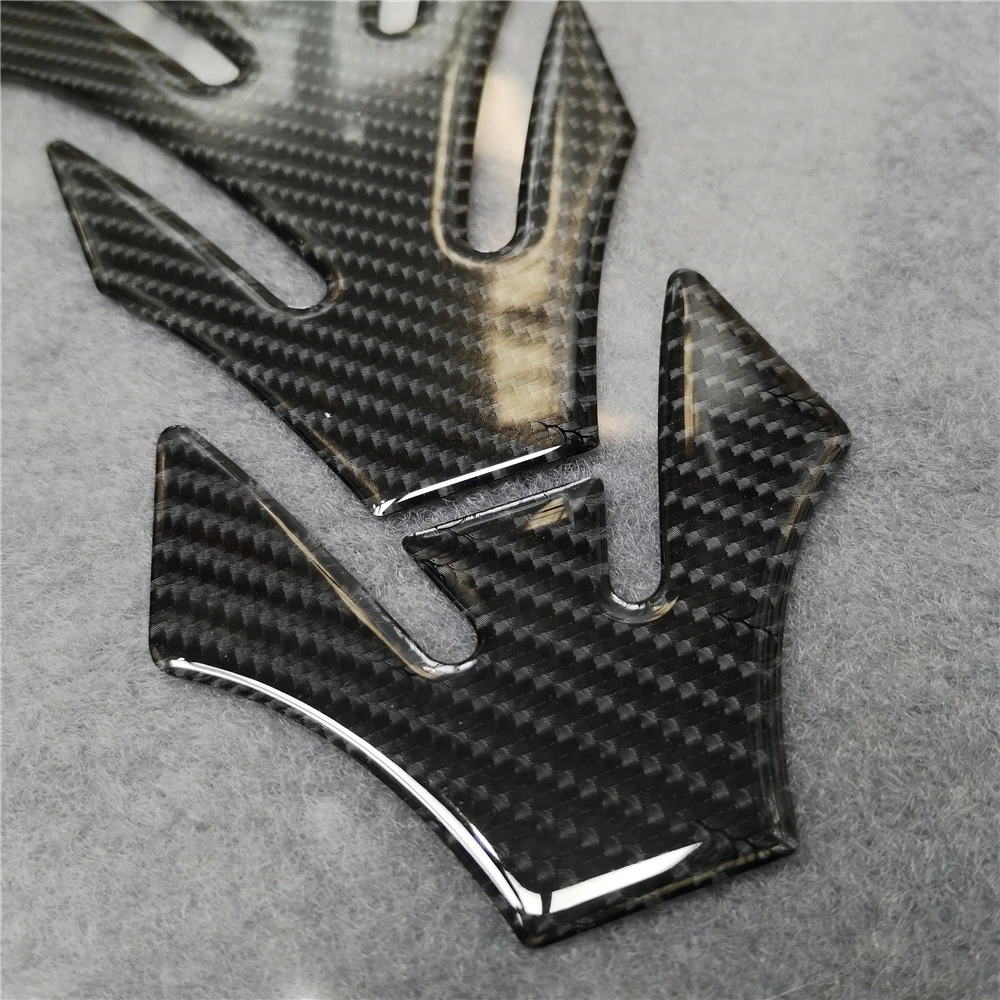 3D Смола Tankpad Высокое качество для Yamaha R1 поднятый топливный бак Pad черный Карбон