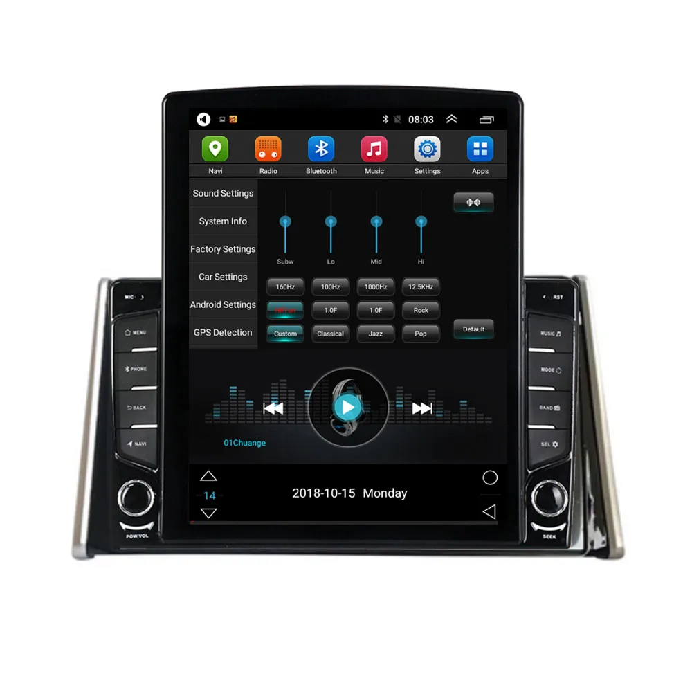 Android 10 6 + 128 ГБ для TOYOTA RAV4 2019 2020 2021 Автомобильная Мультимедийная аудиосистема радио