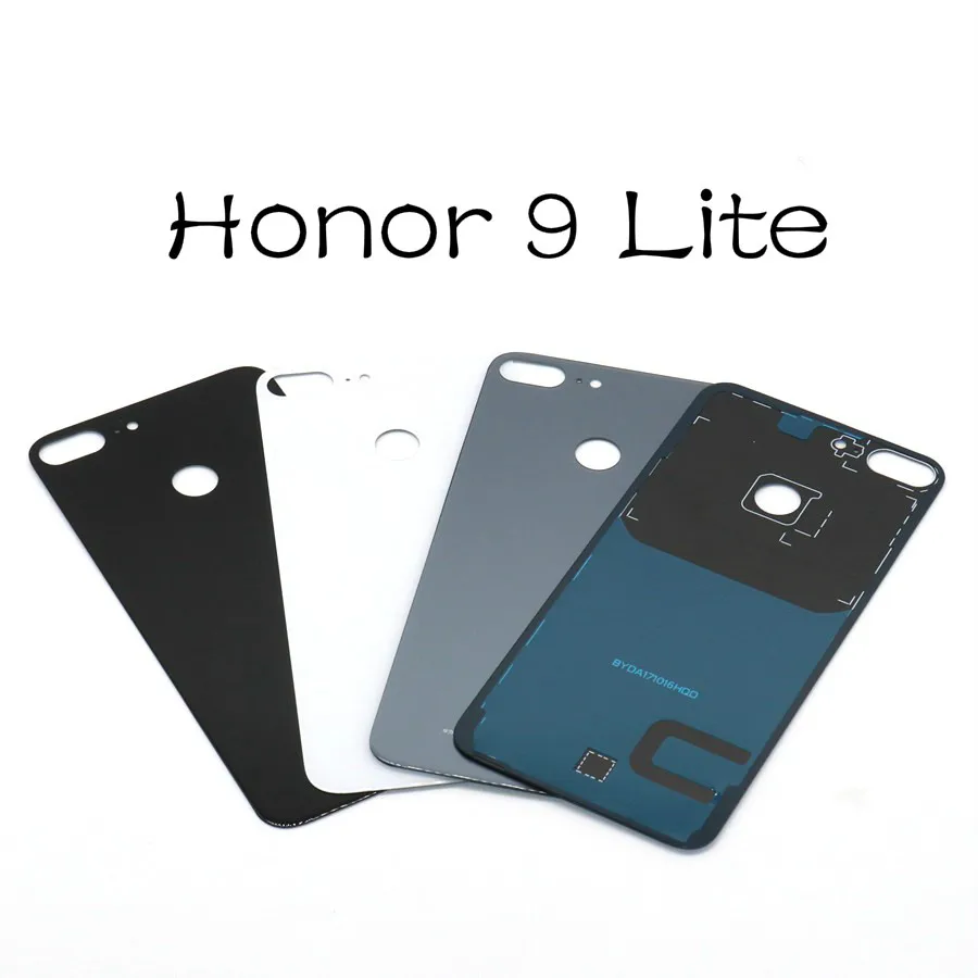 Для huawei Honor 9 Задняя стеклянная крышка батареи Honor9 Задняя Дверь Корпус чехол панель для huawei Honor 9 Lite крышка батареи Замена