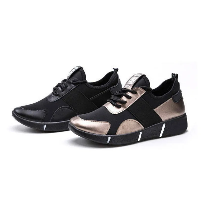 

2020 autumn and winter new women's shoes trendy fashion all-match stitching flat casual women's single shoes