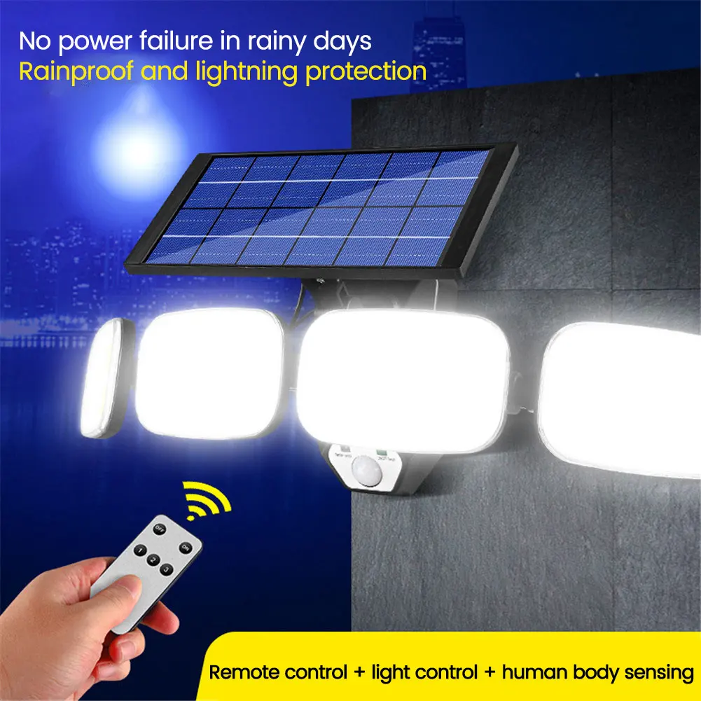 

Outdoor Courtyard Lamp Light Intelligent Light Controlled Wall Lamp Human Body Induction Remote Control Garden Solar