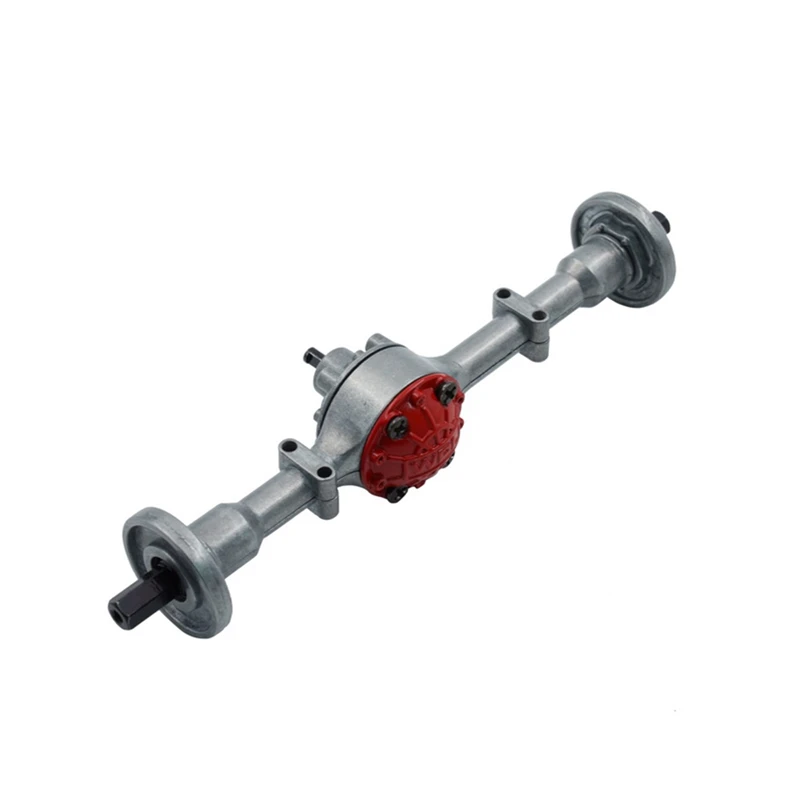 

Metal Front Rear Bridge Axle Differential Gear & For WPL D12 Metal Front Shock Absorber Damper with Fixed Seat