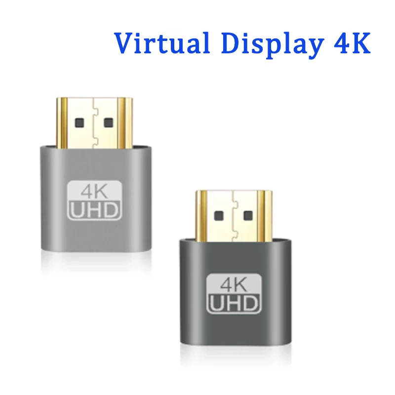 Совместимый виртуальной Дисплей 4K DDC EDID заглушка эмулятор отображения адаптер