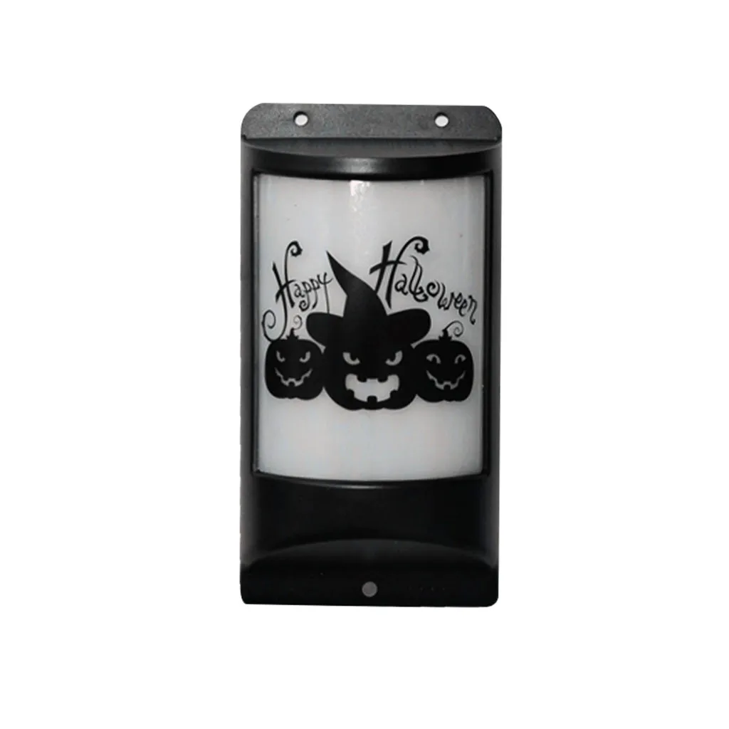 Светодиодный настенный светильник на солнечных батареях для Хэллоуина
