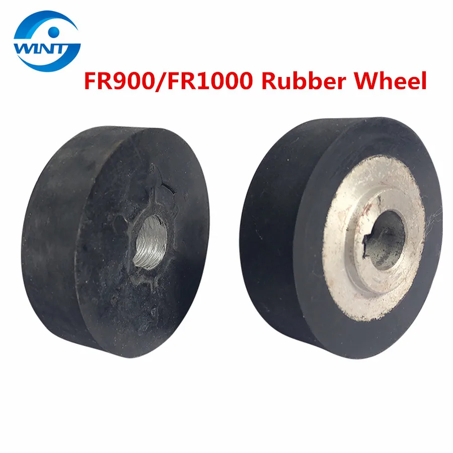 Black Rubber Wheel Belt Wheel ⌀50mm For FR-900 FR-1000 Sealer Parts High Quality 