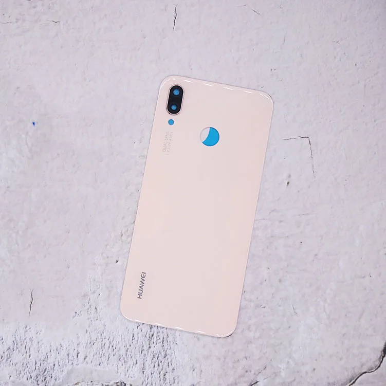 Защитная крышка для задней крышки аккумулятора Huawei P20 Lite с объективом камеры Nova 3e