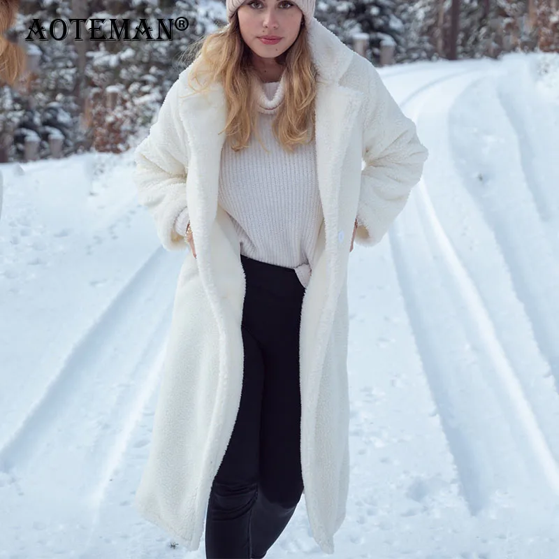 

Мужская зимняя куртка длинные пальто тренчкот искусственный мех Тедди пальто осень женская утепленная верхняя одежда ветровка женская оде...