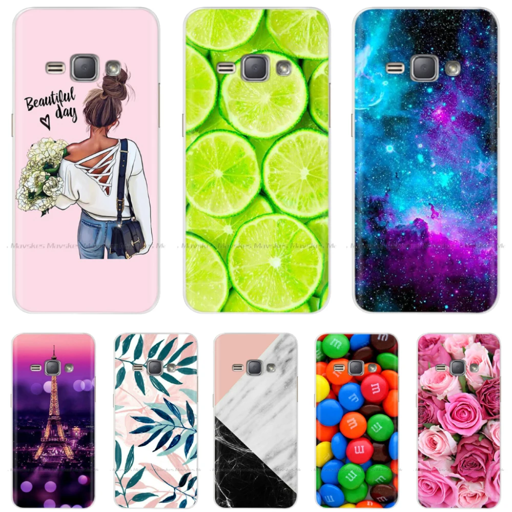 

For Coque Samsung Galaxy J1 2016 Case Soft TPU Silicone Case For Funda Samsung J1 6 2016 J120 J120F J120H J120F/ds Phone Cases