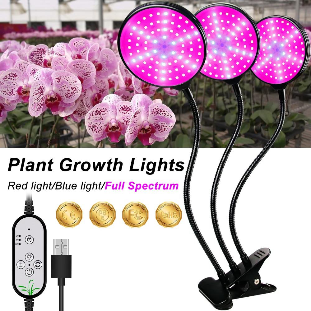 

Phyto Light LED Full Spectrum 5V LED Plant Grow Lamp USB Plant Flower Growing Lamp 15W 30W 45W Grow Bulb Plants Grow Box 2835
