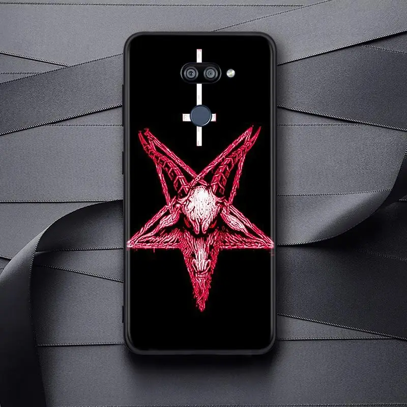 

Devil Satan Art For LG K22 K71 K61 K51S K41S K30 K20 K50S K40S Q60 V60 V50 V40 V35 V30 G8 ThinQ Black Phone Case