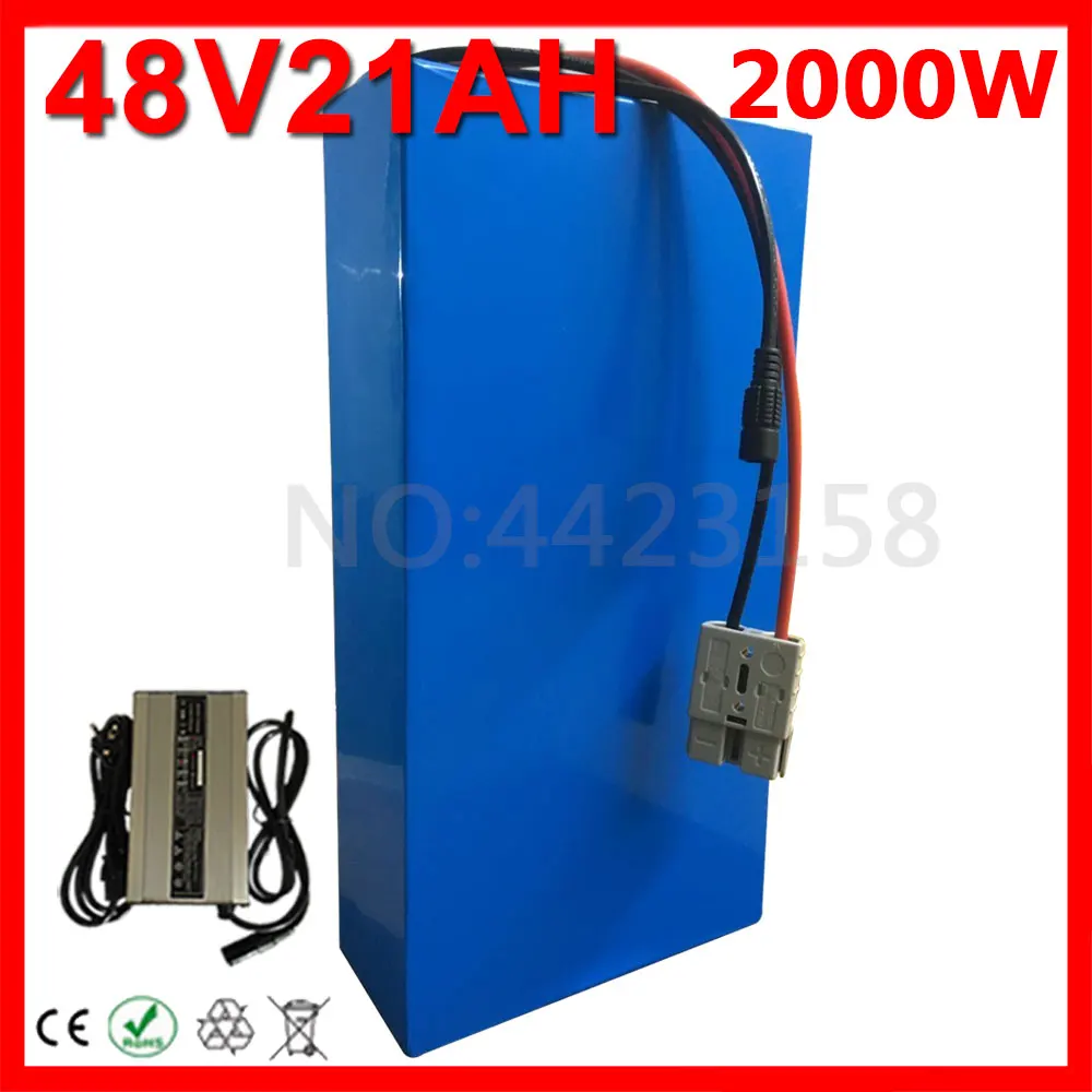 Аккумулятор для электровелосипеда высокой емкости 48 В 1000 Вт 2000 20 Ач литиевый