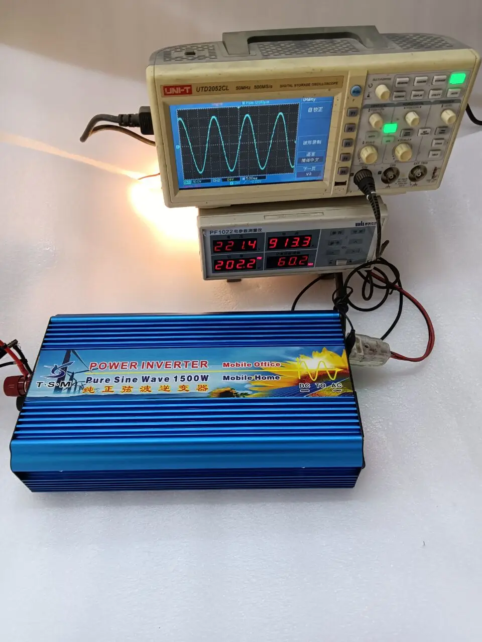 Немодулированный синусоидальный сигнал 1500 Вт постоянный ток 36 В преобразователь
