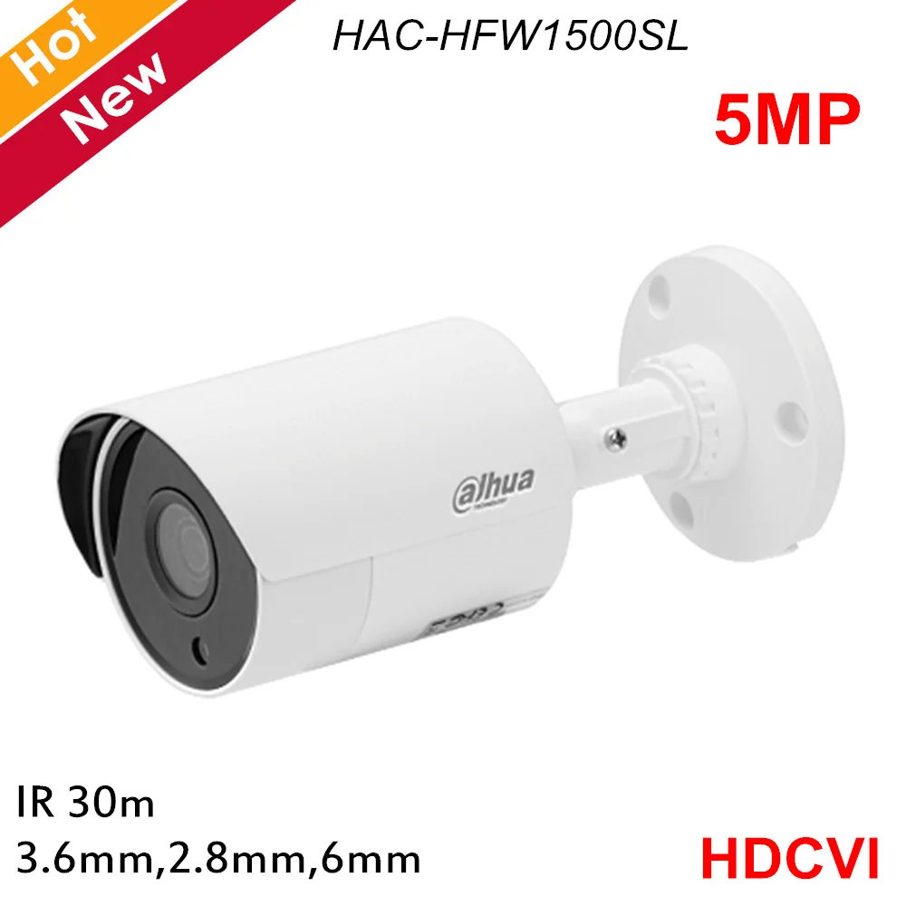 Новая камера безопасности Dahua Lite Plus HDCVI фотокамера с фиксированным объективом 5 МП