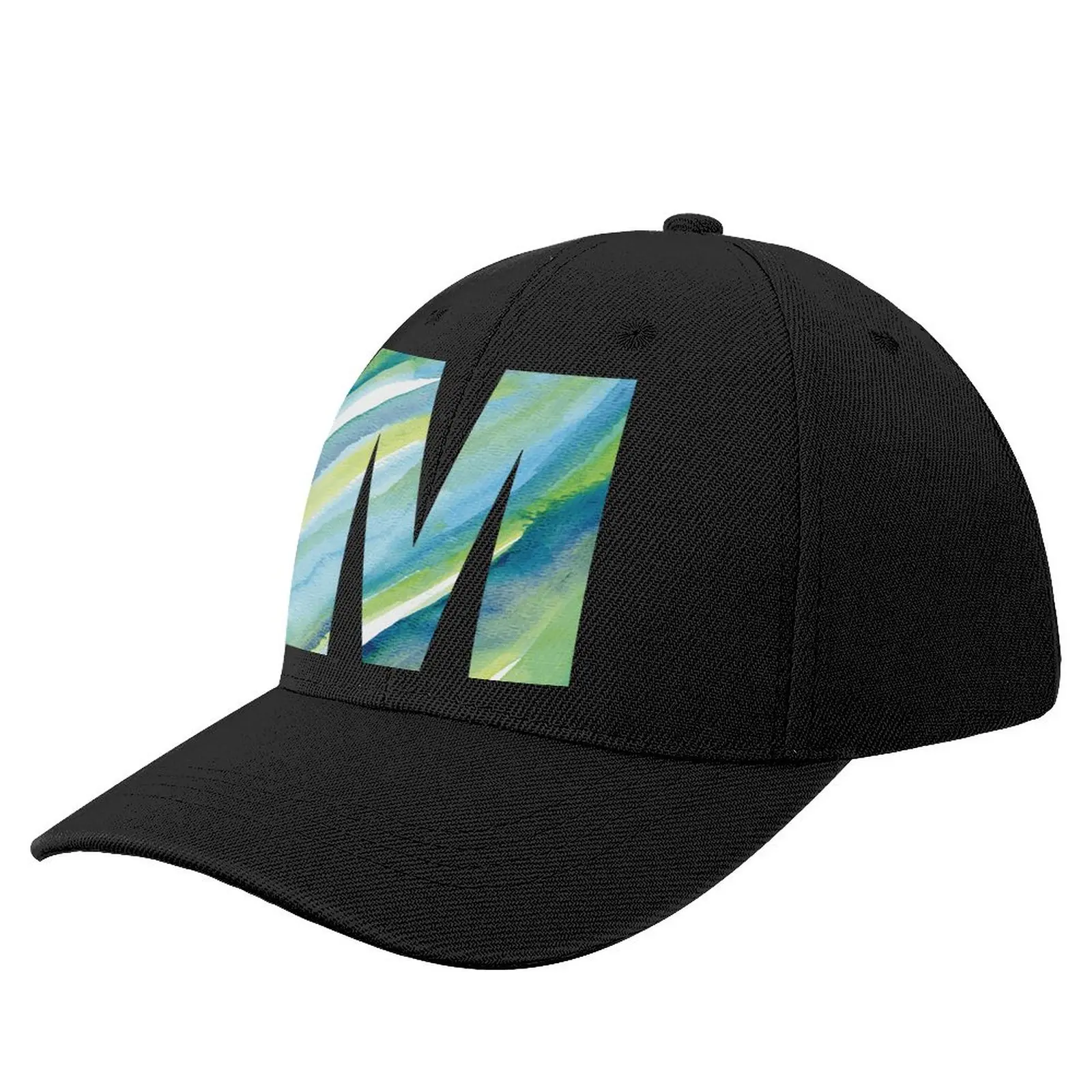 

Бейсболка Monogram, Мужская бейсболка из полиэстера с УФ-защитой и рок-принтом